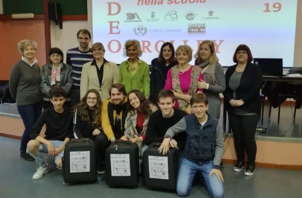 VideoTrolley con gli studenti VideoTrolley con gli studenti